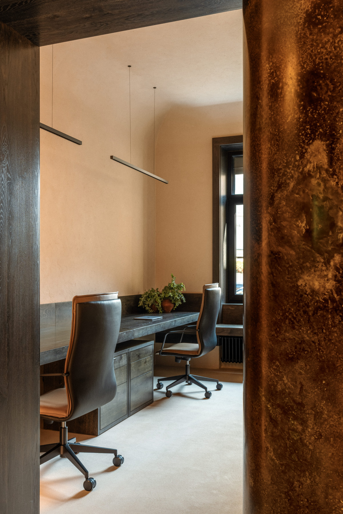 kancelaria notarialna jak galeria projekt Dolgopiatova Interior Design